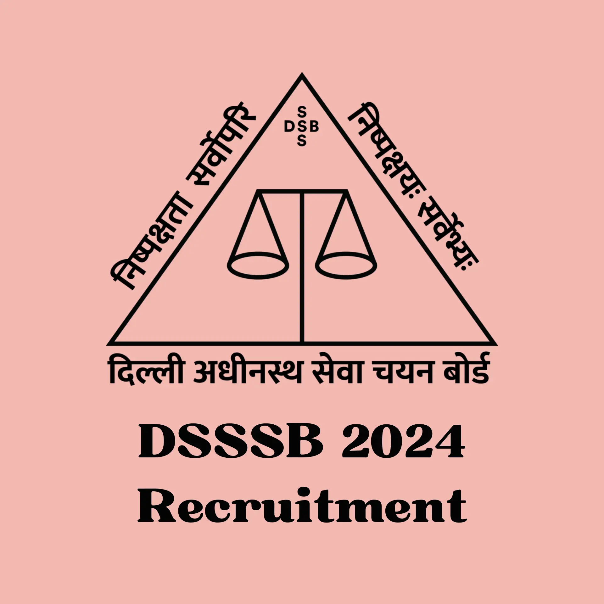 DSSSB 2024 recruitment