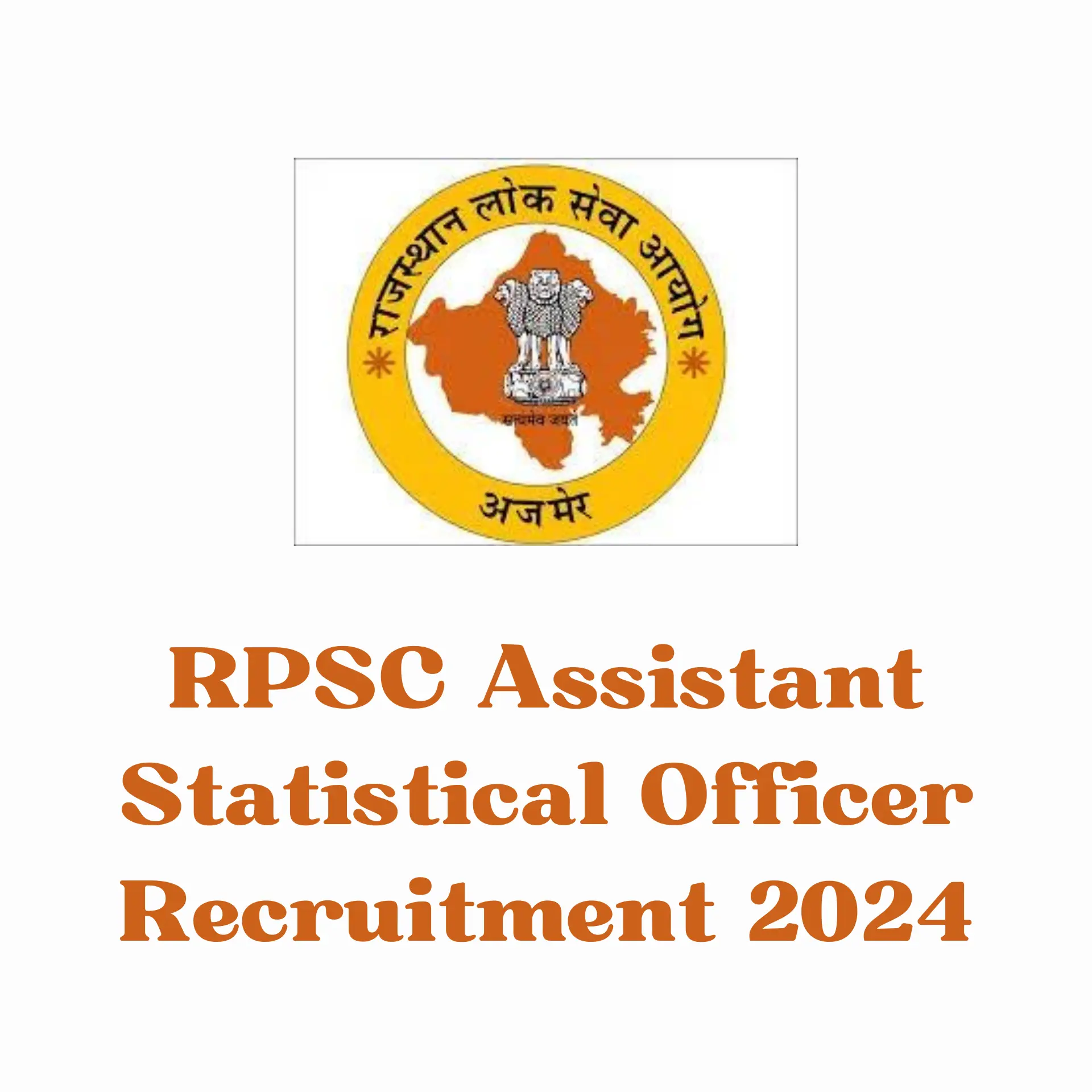 RPSC Assistant Statistical Officer Recruitment 2024