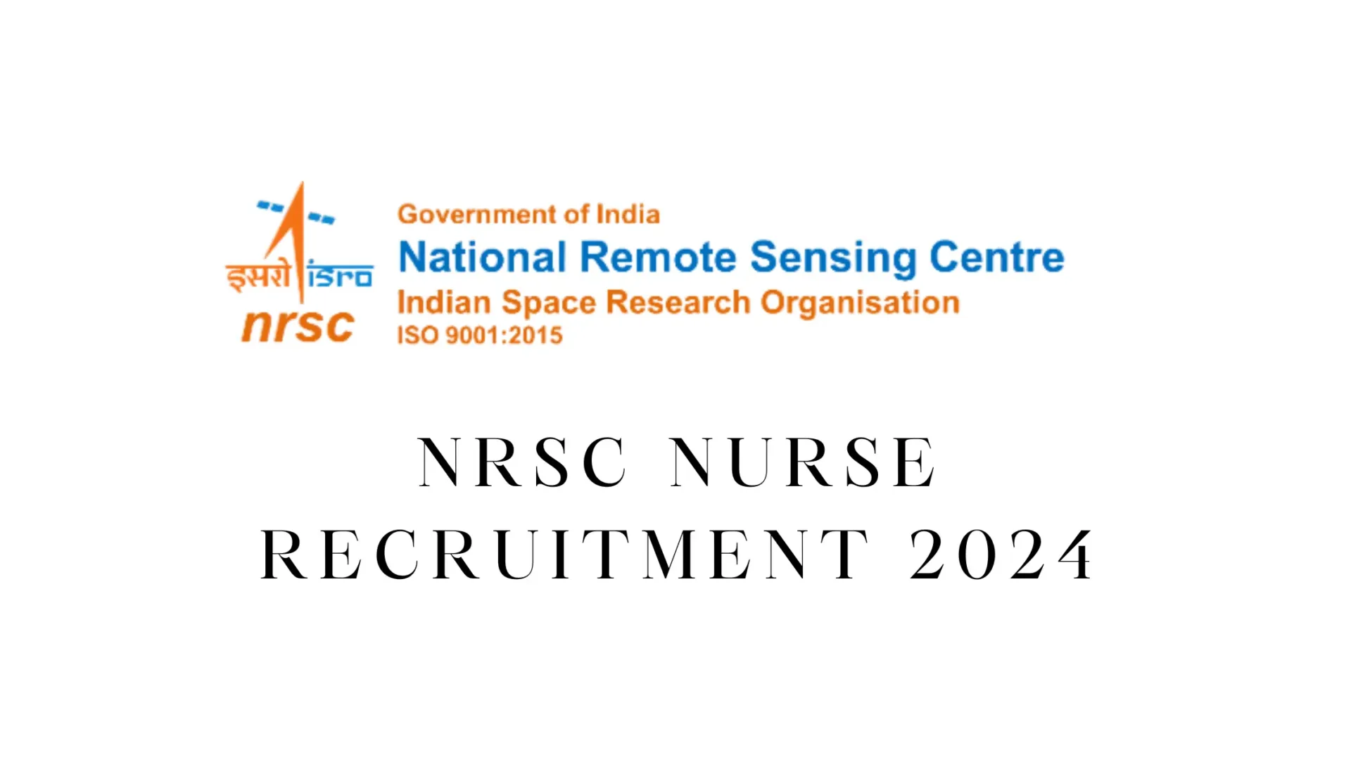 NRSC Nurse Recruitment 2024