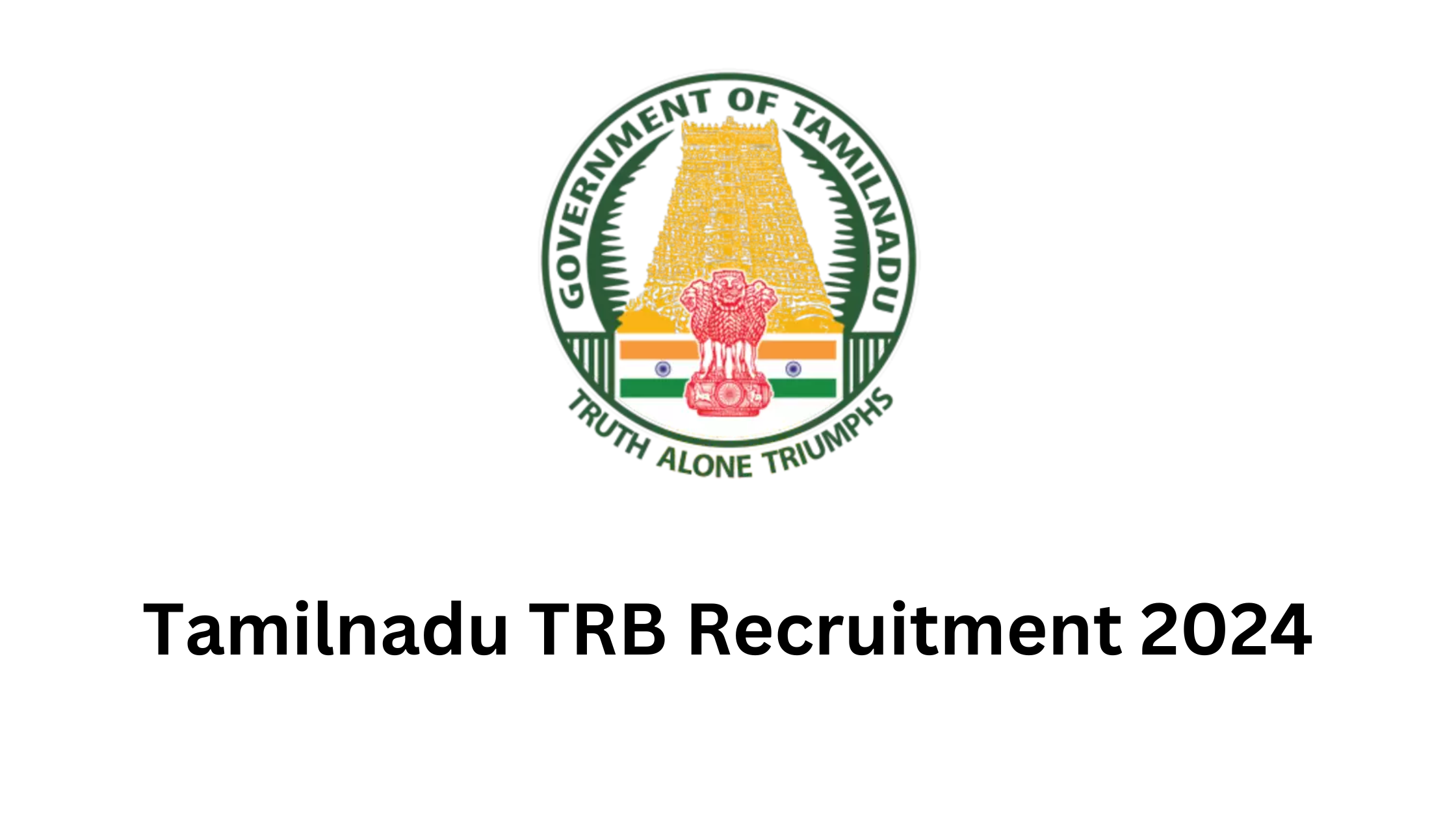 Tamilnadu TRB Recruitment 2024