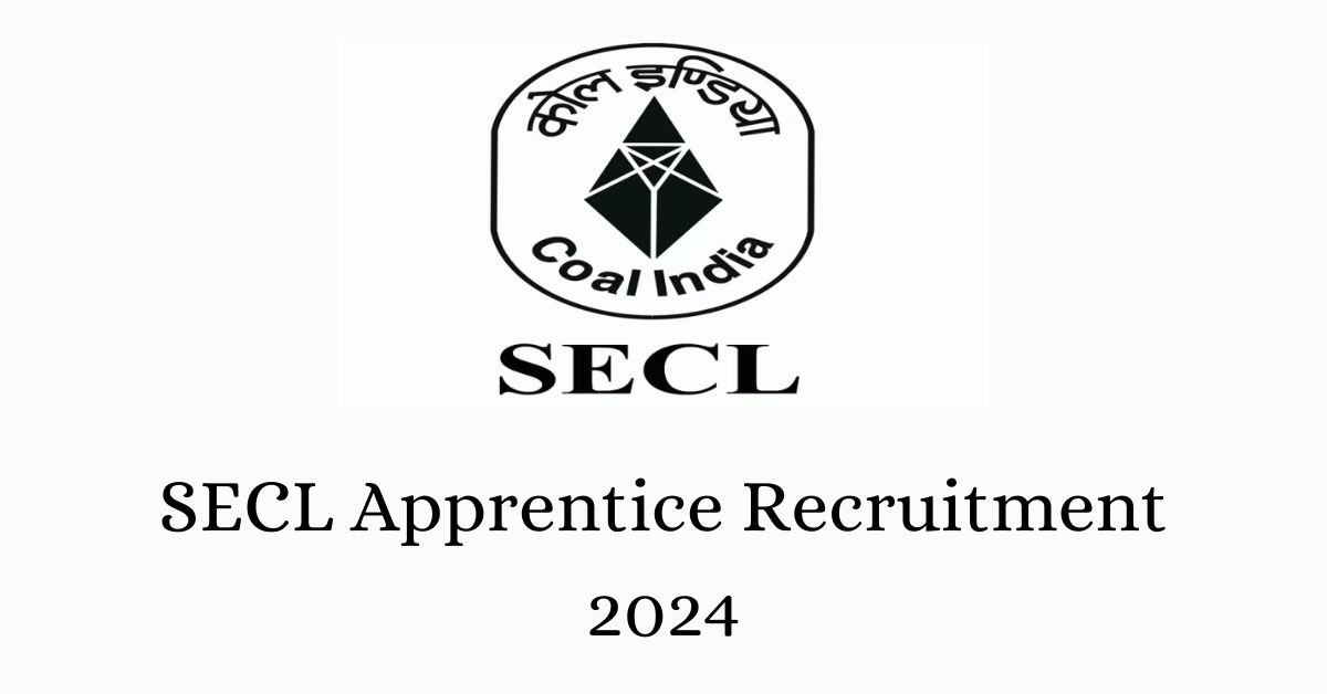 SECL Apprentice Recruitment 2024
