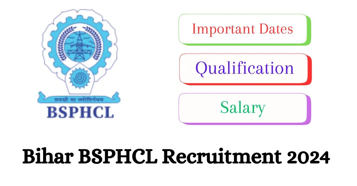 Bihar BSPHCL Recruitment 2024