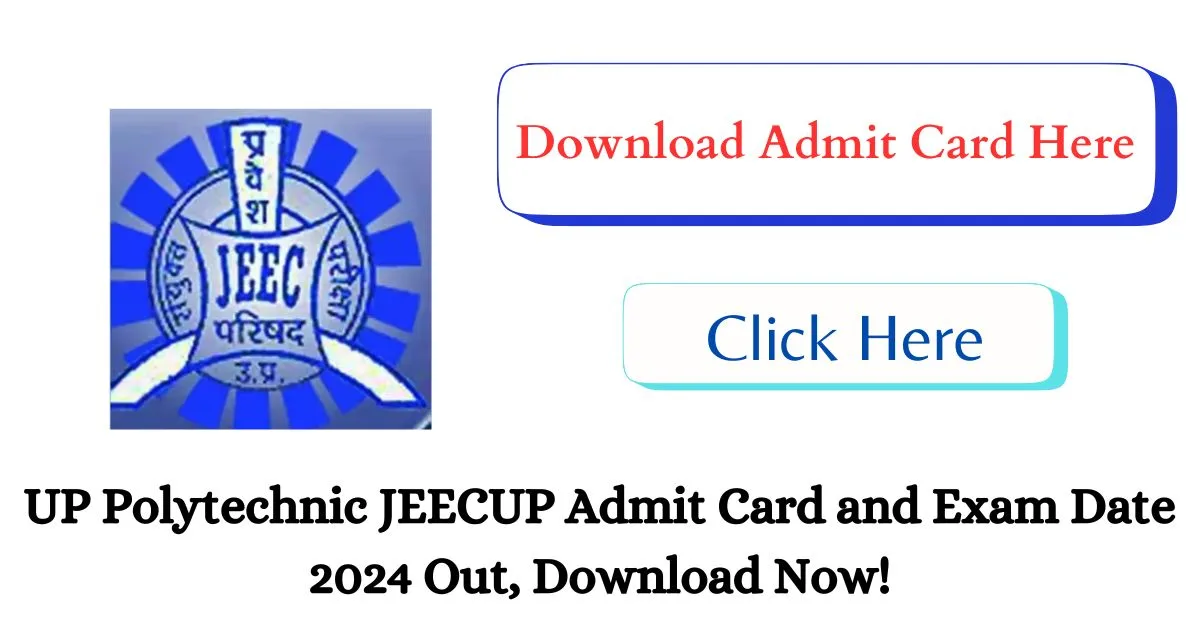 UP Polytechnic JEECUP Admit Card