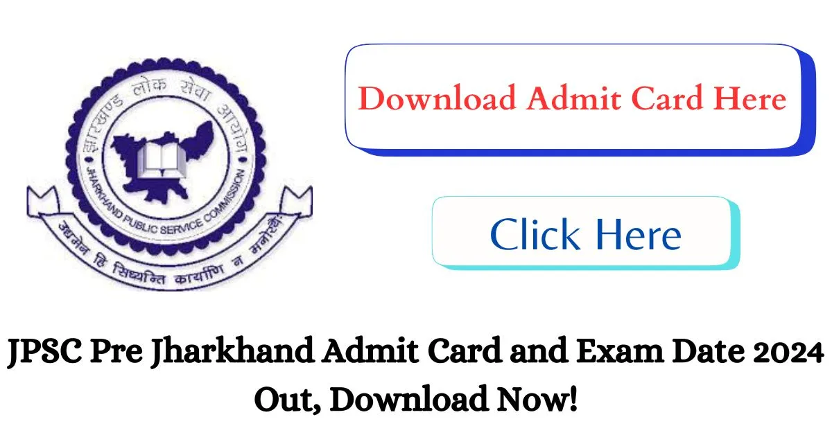 JPSC Pre Jharkhand Admit Card